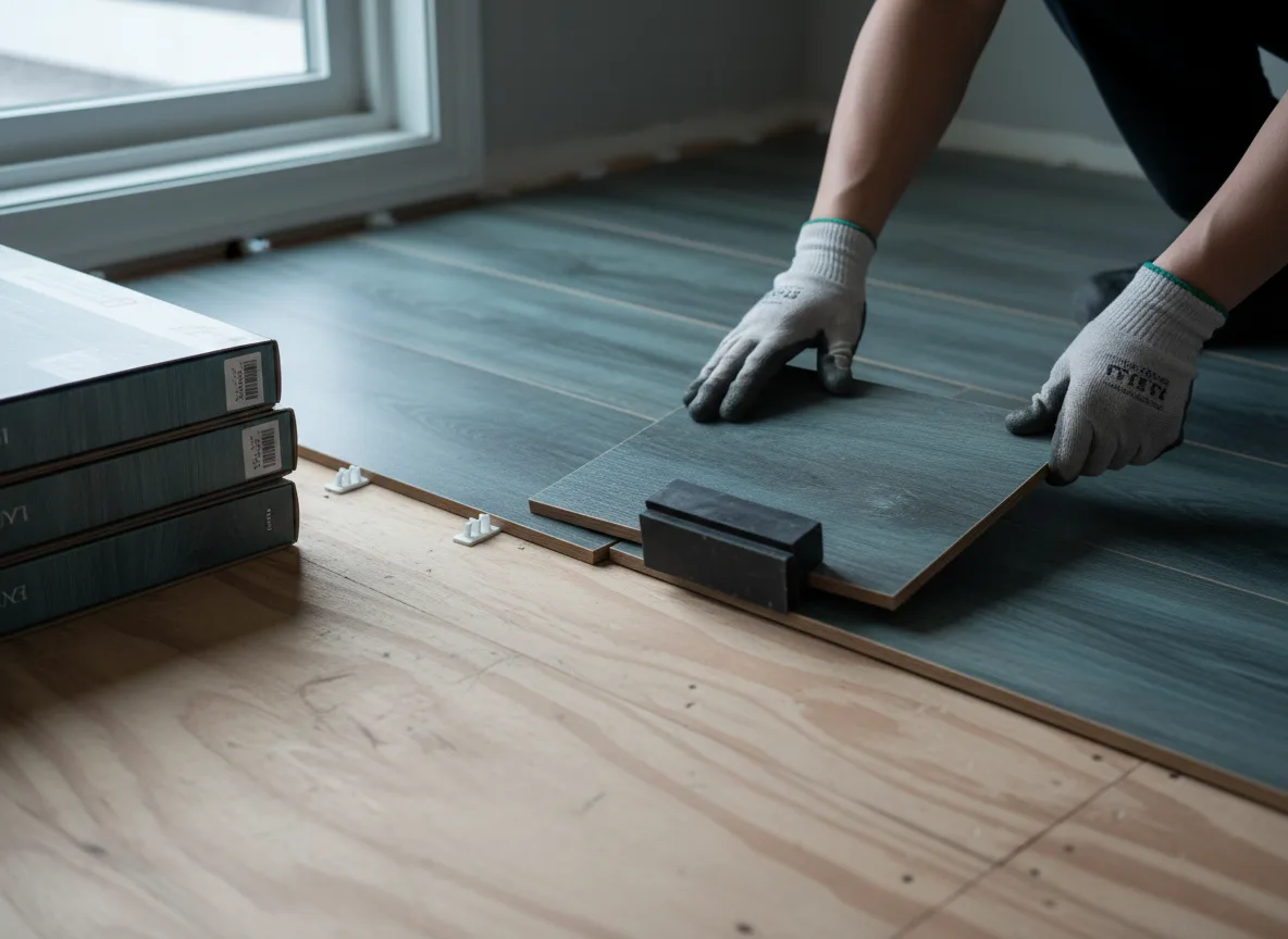 Luxury Vinyl Plank Installation company in Herman, MN